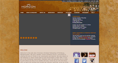 Desktop Screenshot of horizonfitchburg.org